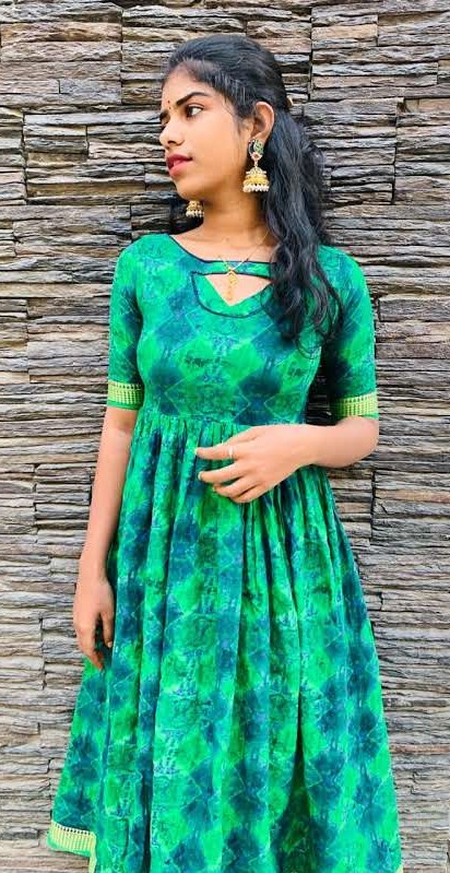 Trending Dark Green Color Designer Long Gown For Best Looks – Joshindia