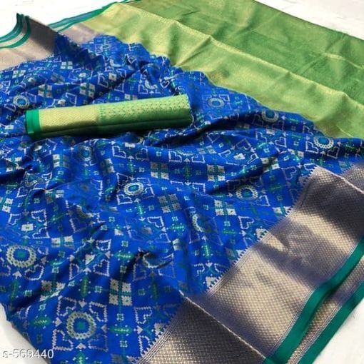 Parinaaz Stylish Patola Silk Sarees