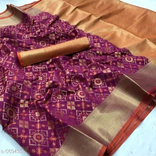 Parinaaz Stylish Patola Silk Sarees