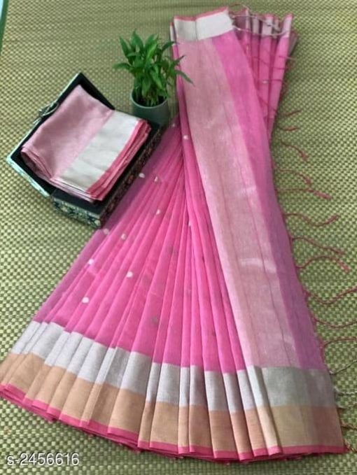 Abirami Stylish Jamdani Silk Women's Sarees