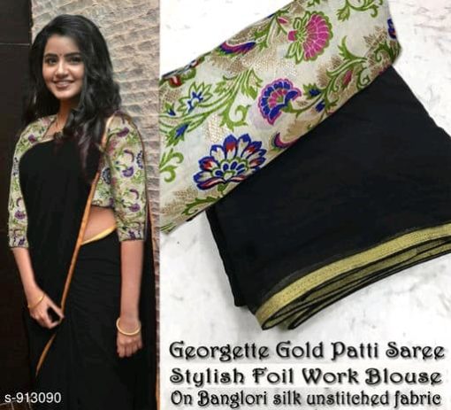 Samaira Fashionable Georgette Sarees