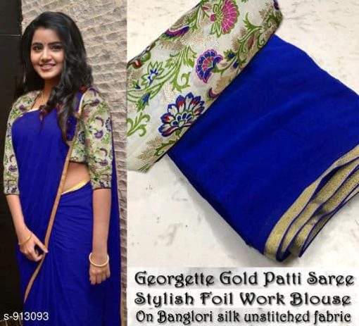 Samaira Fashionable Georgette Sarees