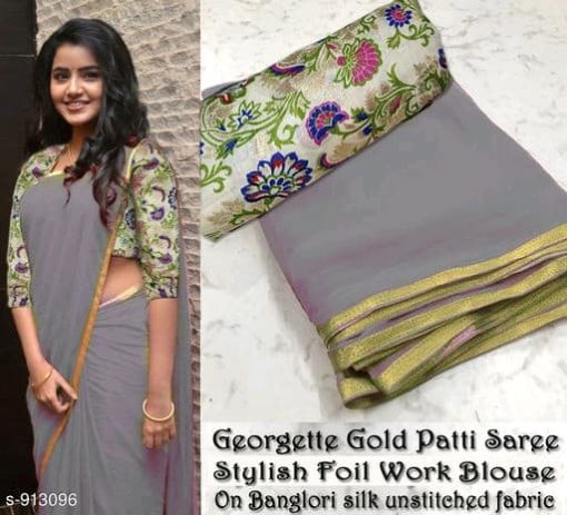 Samaira Fashionable Georgette Sarees