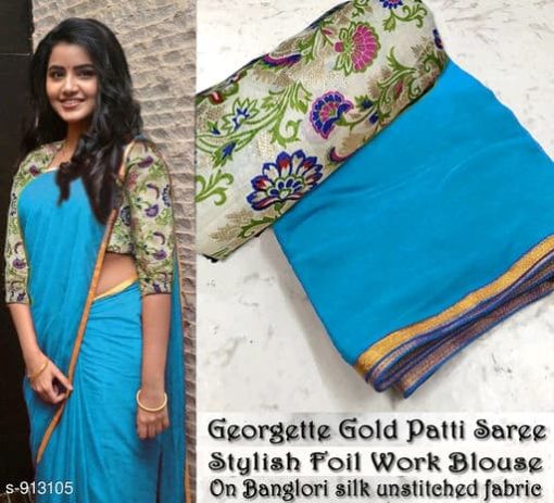 Samaira Fashionable Georgette Sarees