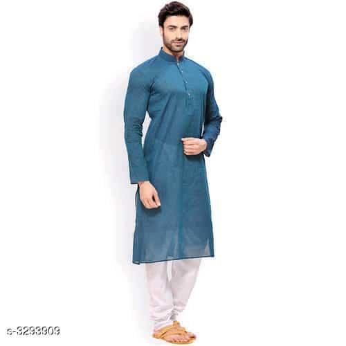 New Elegant Trendy Men's Kurta Sets - Blieveme