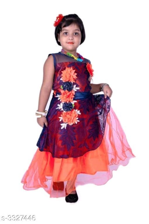 Cuteness Elegant Girl's Frocks